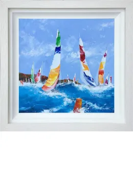 The Majestic - Original - White Framed