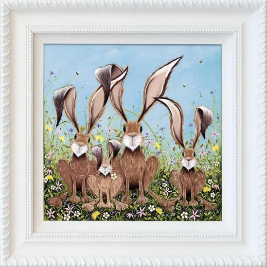 The McHoppers - White Framed The McHoppers - White Framed