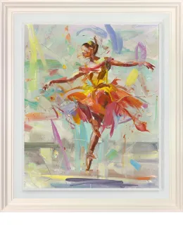 The Melody Of Freedom - Cream Framed