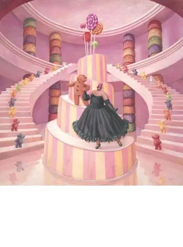The Merry Widow - Mounted