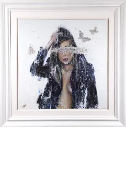 The Moment - Artist Proof - White Framed