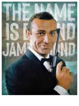 The Name's Bond - Mounted