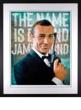 The Name's Bond - Framed