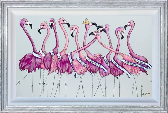 The Pageant - Original - Silver Framed