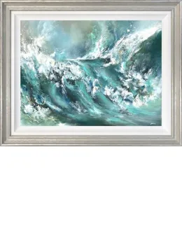 The Perfect Storm - Original - Silver Framed