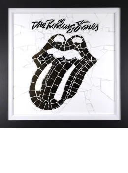 The Rolling Stones, Hot Lips - Original - Black Framed