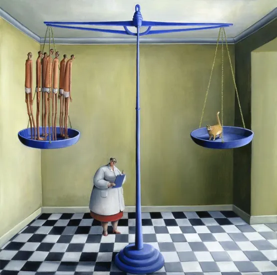 The Scientist - Mounted