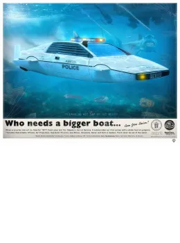 The Shark Who Loved Me - Mounted