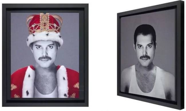 The Show Must Go On - Lenticular - Black Framed The Show Must Go On - Lenticular - Black Framed