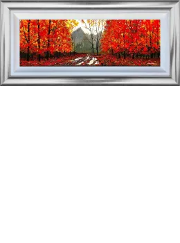 The Silence Grows - Original - Framed Box Canvas