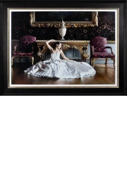 The Swan - Black Framed