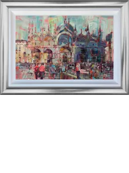 The Venice Beat - Original - Silver Framed