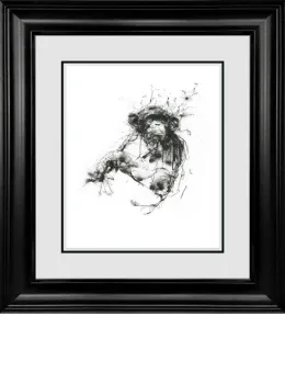 The Viewer - Original - Black Framed
