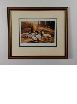 The Villain! - Brown Framed