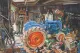 The Workshop (Fordson E27N, P6 Engine) - Canvas Edition - Box Canvas