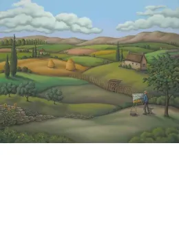 The World Through Vincent's Eyes - Mounted