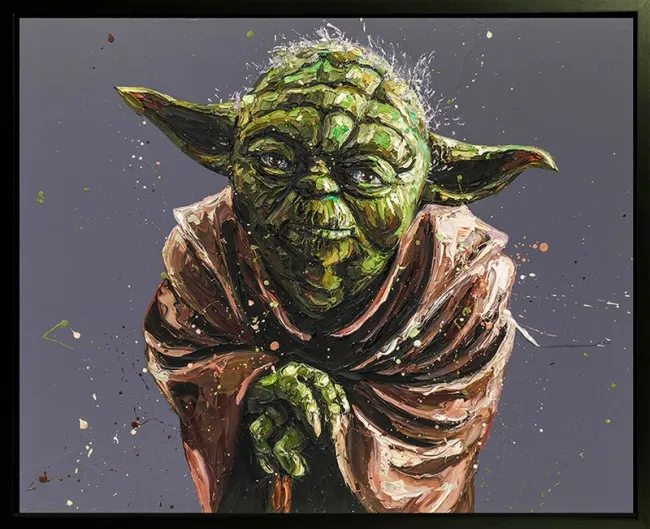 There Is Another Skywalker - Canvas - Black Framed