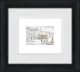 Thirsty Work - Sketch - Black Framed