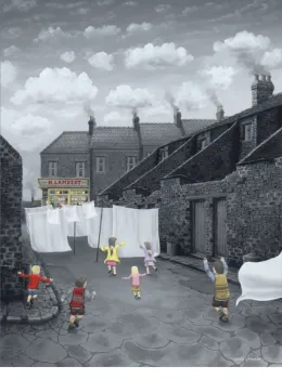 Through The Sheets To The Sweets - Paper - Mounted