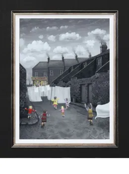 Through The Sheets To The Sweets - Canvas - Framed