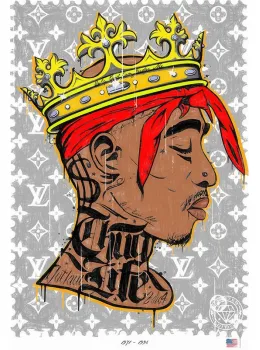 Thug Life - Tupac - Mounted