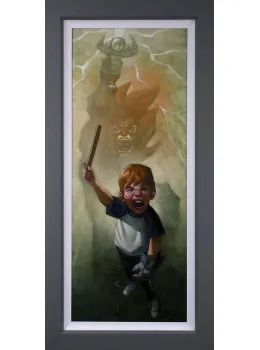 Thunder, Thunder, Thunder Cats Hoooo - Framed