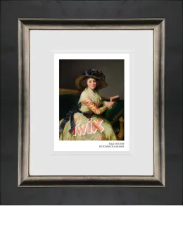 Tilly Wix The Dutchess Of Caramel - Black Framed
