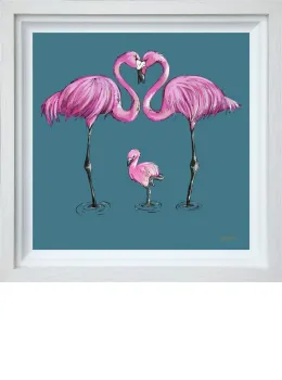 Tiny Toes - Deluxe - White Chunky Framed