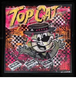 Top Cat - Original - Black Framed