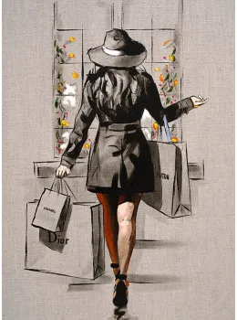 Treat Yourself - Sketch - Mounted