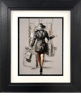 Treat Yourself - Sketch - Black Framed