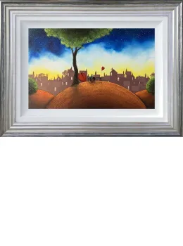 Tree Of Love - Original - Silver Framed