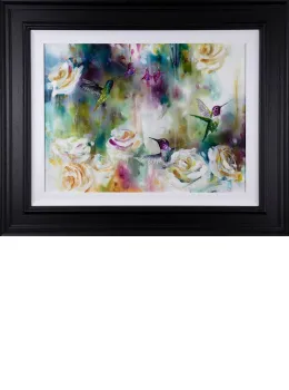 Trium Avium (Three Birds) - Original - Framed