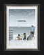 Trouble On The Horizon - Canvas  - Framed