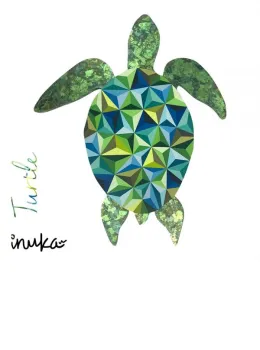 Turtle Large - Original - Framed