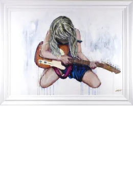 Twilight - Original - White Framed