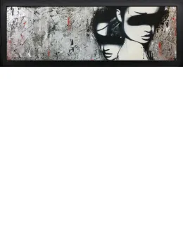 Twins - Original - Black Framed