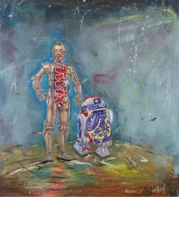 Twix C-3PO - Mounted
