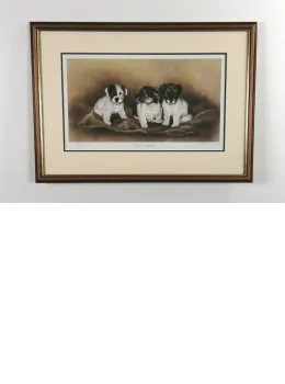 Two's Company - Brown Framed