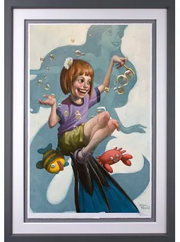 Under The Sea - Grey Framed