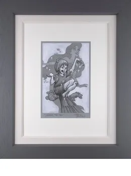 Under The Sea - Sketch - Grey Framed