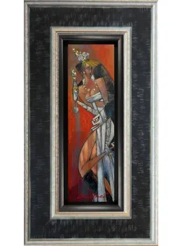 Unexpected Gift - Original - Black Framed