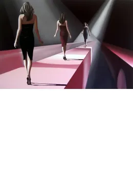 Up On The Catwalk - Print
