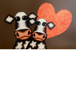 Valentines Forever - Original - Box Canvas