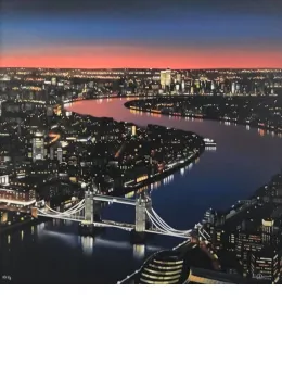 View From The Shard - Canvas - Board With Slip