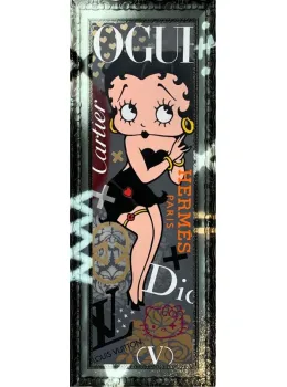 Vogue Princess - Original - Multi Colour Framed