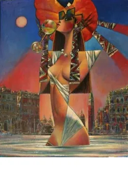 Voluptuous Venice - Limited Edition - Mounted
