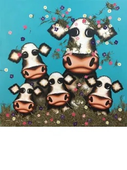 Was It You Little Moo? - Deluxe - Board With Slip