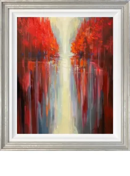 Water Reflections - Original - Silver Framed