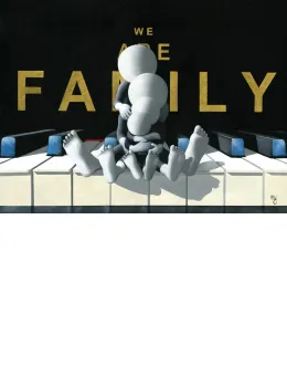 We Are Family - 3D High Gloss Resin - Board Only